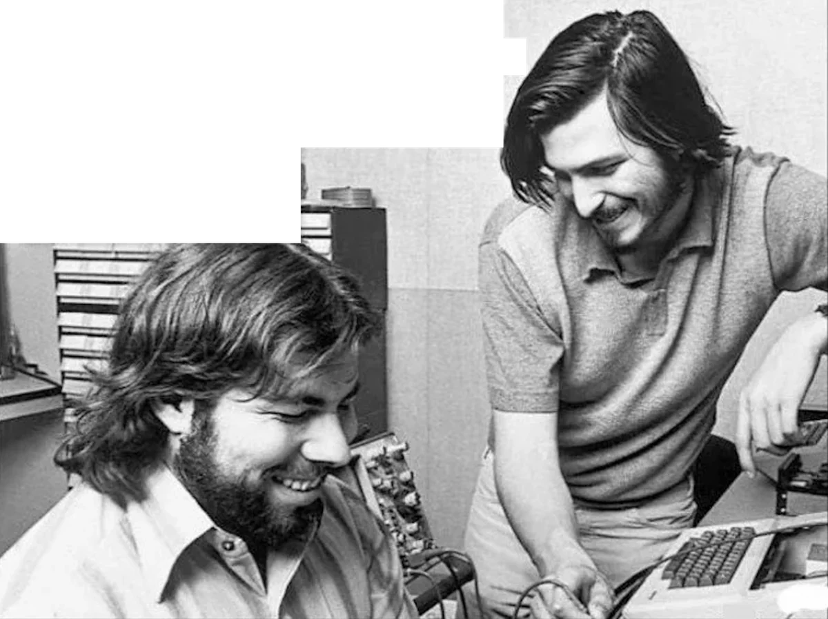 Стив Джобс и Стив Возняк, около 1975 года
